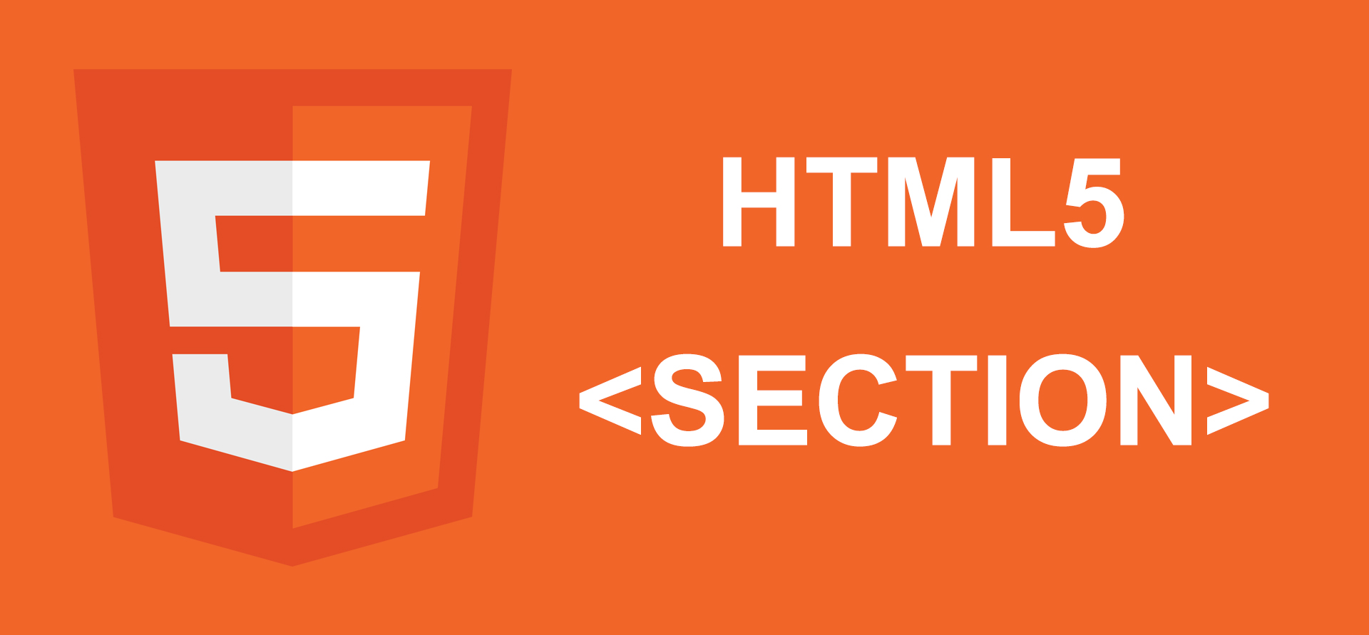 Tutorial HTML5 - Elemen <section> image